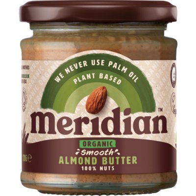 Meridian Mandlové máslo jemné Bio 170 g