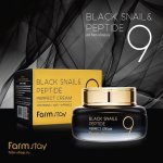 Farmstay Black Snail & Peptide 9 Perfect cream 55 ml – Zboží Dáma