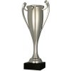 Pohár a trofej Plastový pohár | Stříbrný Výška: 29 cm, Průměr: 7,5 cm