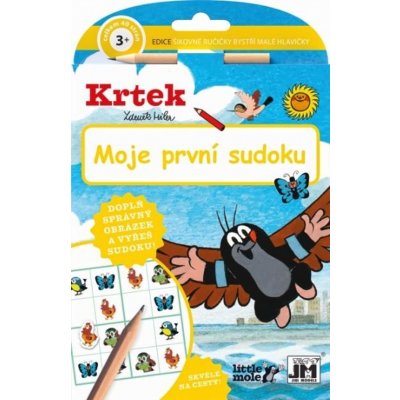 Moje první sudoku Krtek -- Doplň správný obrázek a vyřeš sudoku! - Papírenský sortiment – Zbozi.Blesk.cz