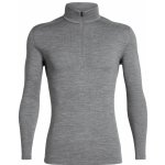 Icebreaker mens 260 tech ls half zip gritstone hthr – Zboží Mobilmania