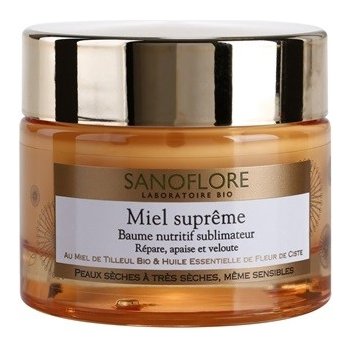 Sanoflore Miel Supreme Visage vyživující balzám pro suchou až velmi suchou pleť Supreme Honey 50 ml