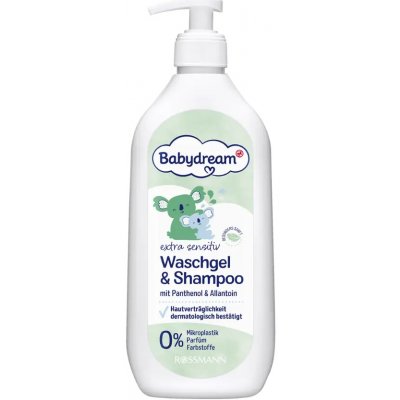 Babydream Mycí gel a šampon Extra sensitive 500 ml – Zboží Dáma