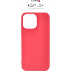 Pouzdro SWISSTEN SOFT JOY APPLE IPHONE 15 PRO MAX ČERVENÉ