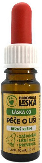 Dokonalá Láska 03 Péče o uši v běžném režimu 10 ml