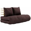 Pohovka Karup design sofa SHIN SANO natural pine (futonová ) brown