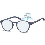 Montana Eyewear brýle na čtení a na počítač BLF52A modré – Zboží Mobilmania