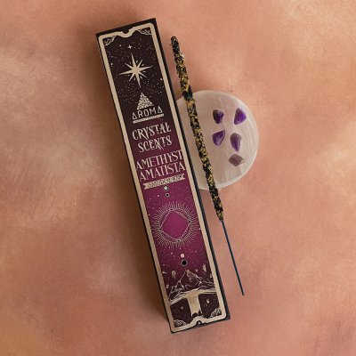 Aroma Crystal Vonné tyčinky Ametyst Levandule 8 ks – Hledejceny.cz