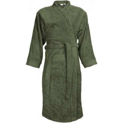 The One Towelling klasický župan T1-B Olive Green – Sleviste.cz