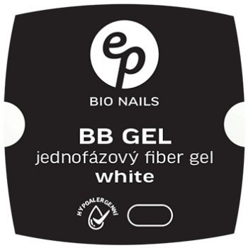BIO nails BB FIBER WHITE jednofázový hypoalergenní gel 5 ml