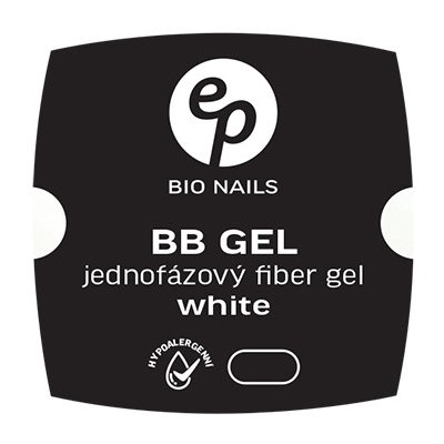 BIO nails BB FIBER WHITE jednofázový hypoalergenní gel 5 ml