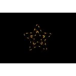 Nexos 47246 Vánoční LED dekorace do okna HVĚZDA 40 cm – Zboží Mobilmania