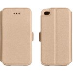 Pouzdro Book Flexi Pocket Samsung Galaxy Xcover 4 G390 / Xcover 4S G398 Zlaté – Zboží Živě