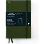 Monocle by Leuchtturm1917 Zápisník s organizérem B6+ olivový tečkovaný – Zboží Mobilmania