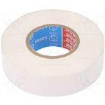 Solight Izolační páska 15 mm x 0,13 mm x 10 m bílá – HobbyKompas.cz