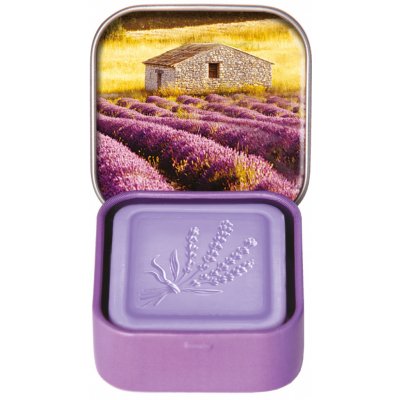 Esprit Provence Levandulové pole tuhé mýdlo v plechovce 25 g – Zboží Dáma
