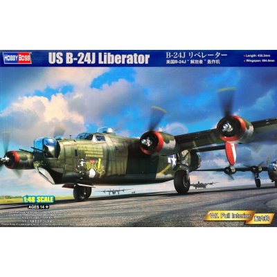 Hobby Boss US B-24J Liberator 81774 1:48 – Zbozi.Blesk.cz