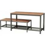 Autronic ABO-W2124 OLW dekor staré dřevo / černý matný lak – Sleviste.cz