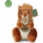Eco- Friendly Rappa veverka sedící 18 cm – Sleviste.cz