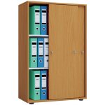 VCM Kancelářská skříň Lona XL, buk – Sleviste.cz