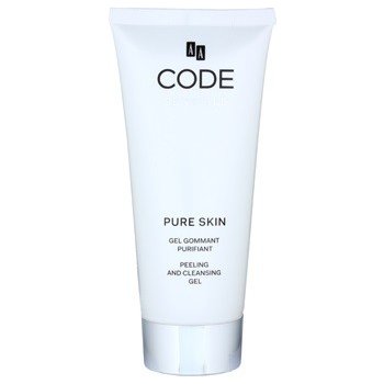 AA Cosmetics Code Sensible Pure Skin exfoliační čistící gel pro citlivou pleť 200 ml