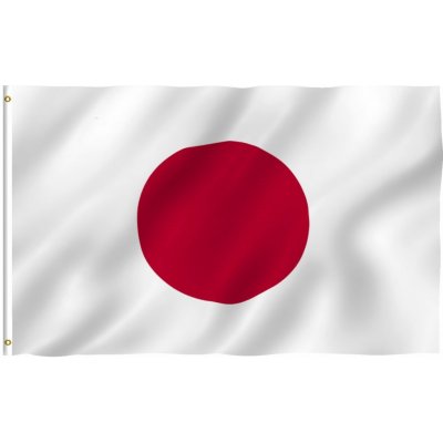 Vlajka velká 150x90cm - Japonsko – Hledejceny.cz