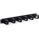 Vyvazovací panel Triton RAB-VP-X21-A1 Vyvazovací panel, 19", 1U, 6x vyvazovací háček 70x40mm, RAL7035, šedý RAB-VP-X21-A1 – Sleviste.cz