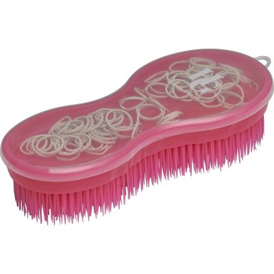 Horseguard Kartáč s gumičkami a hřebenem Multi pink – Zbozi.Blesk.cz
