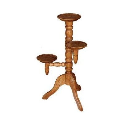 Dřevěný květinový stojan z masivního dřeva drewfilip 3 – Zboží Dáma