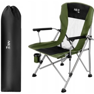 Skládací křeslo NILS Camp NC3701 zelené – Hledejceny.cz