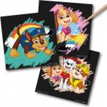 Rappa Kreativní set vyškrabávání obrázků Paw Patrol 6 kusů 19,5x19,5 cm + pero – Hledejceny.cz