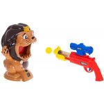 KIK střílející sada pistole na pěnové míčky s terčem ve tvaru lva – Zboží Dáma