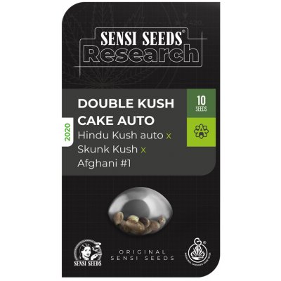 Sensi Seeds Double Kush Cake AUTO semena neobsahují THC 3 ks – Zboží Dáma