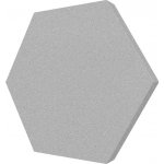 Mega-acoustic Absorpční panel HoneyFoam světle šedá 5 cm – Sleviste.cz
