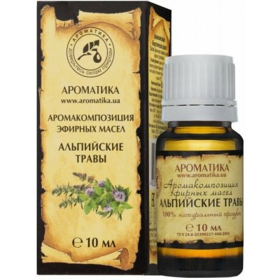 Aromatika kompozice éterických olejů byliny z alp 10 ml – Hledejceny.cz