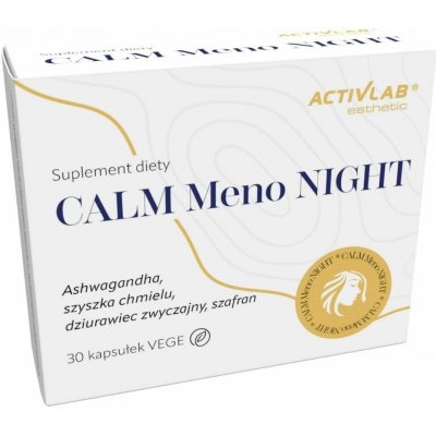 Activlab Esthetic Calm Meno Night 30 kapslí – Hledejceny.cz