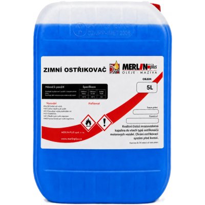 Merlin Zimní kapalina do ostřikovačů -40°C 5 l – Hledejceny.cz