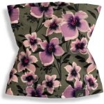 ESITO Bavlněný nákrčník Purple flower zelená – Hledejceny.cz