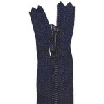 YKK zip spirálový nedělitelný, modrá námořnická - 25 cm – Hledejceny.cz