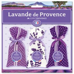 Esprit Provence Sada levandulových pytlíků 3 ks