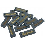 Pro Háčkování Hand made šedý obdélník – Zboží Dáma