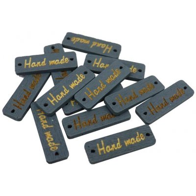 Pro Háčkování Hand made šedý obdélník – Zboží Dáma