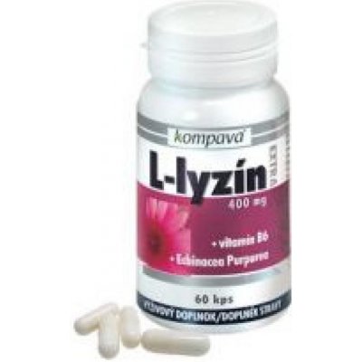 Kompava L-lyzín 400 mg 60 kapslí