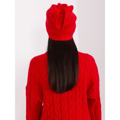 Wool Fashion Italia čepice AT-CZ-2325.96 Červená – Hledejceny.cz