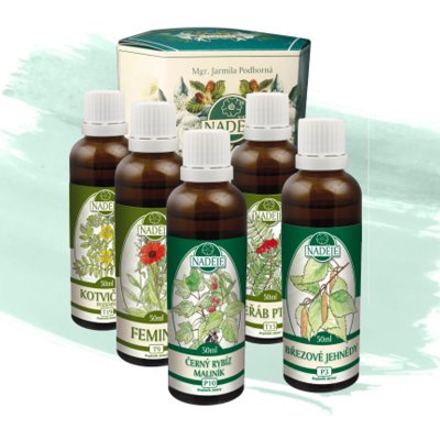 Naděje K05 Doplněk z bylin k harmonizaci ženských reprodukčních a hormonálních funkcí 250 ml – Hledejceny.cz