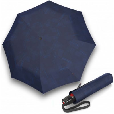 Knirps T.200 Callenge blue elegantní pánský plně automatický deštník modrý