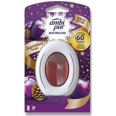 Ambi Pur osvěžovač vzduchu Bathroom 8 ml Sugarplum Delight – Sleviste.cz