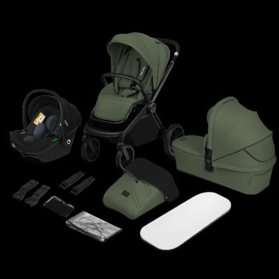 LIONELO MIKA PLUS 3IN1 GREEN OLIVE 2024 – Zboží Mobilmania