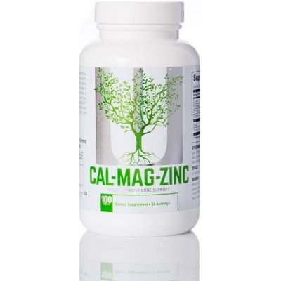 Cal Mag Zinc Universal Nutrition bez příchuti 100 tablet – Hledejceny.cz