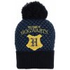 Dětská čepice Zimní Čepice Harry Potter Hogwarts zlatý erb